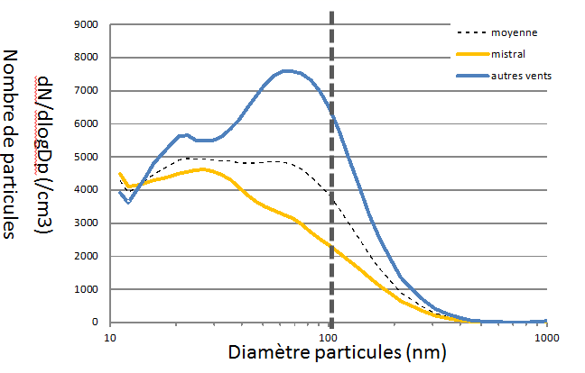 Distribution en taille